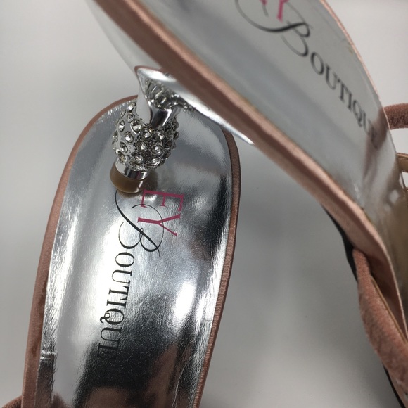 EY Boutique Women's Pink Satin 2.5 Inches … - Picture 12 of 16